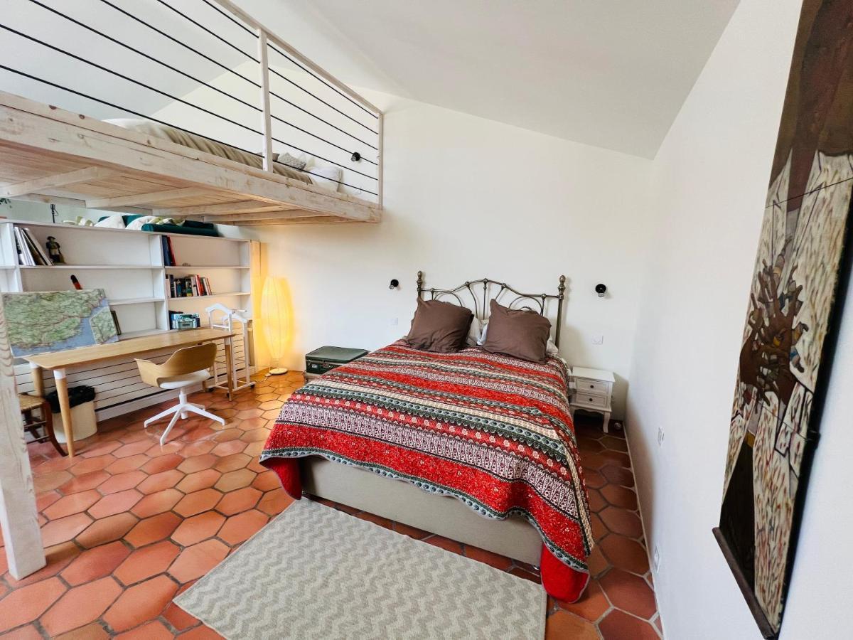 Penthouse Studio Privee Couple Ou Famille- La Maison Searle A Tourtour Ngoại thất bức ảnh