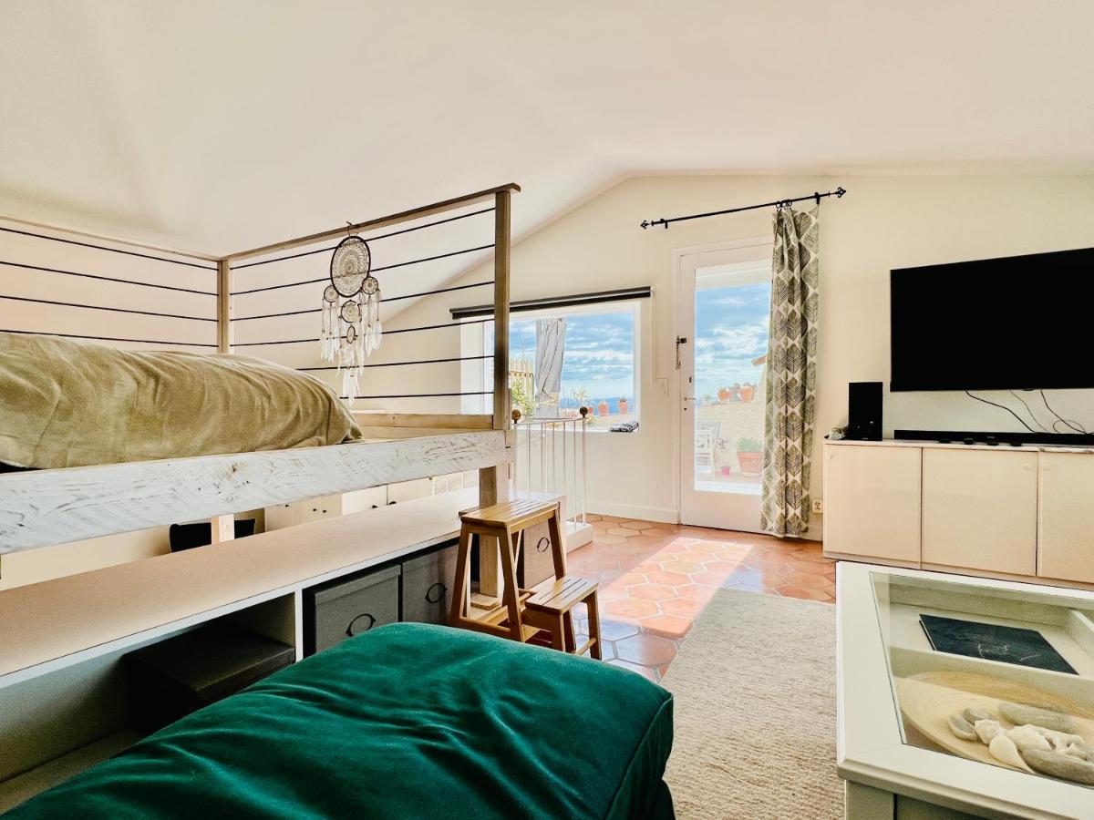 Penthouse Studio Privee Couple Ou Famille- La Maison Searle A Tourtour Ngoại thất bức ảnh