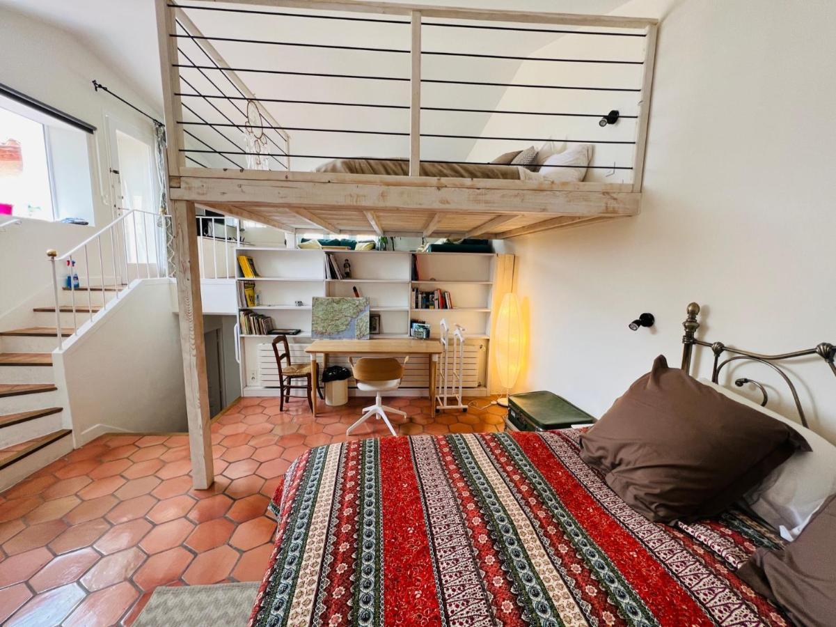 Penthouse Studio Privee Couple Ou Famille- La Maison Searle A Tourtour Ngoại thất bức ảnh